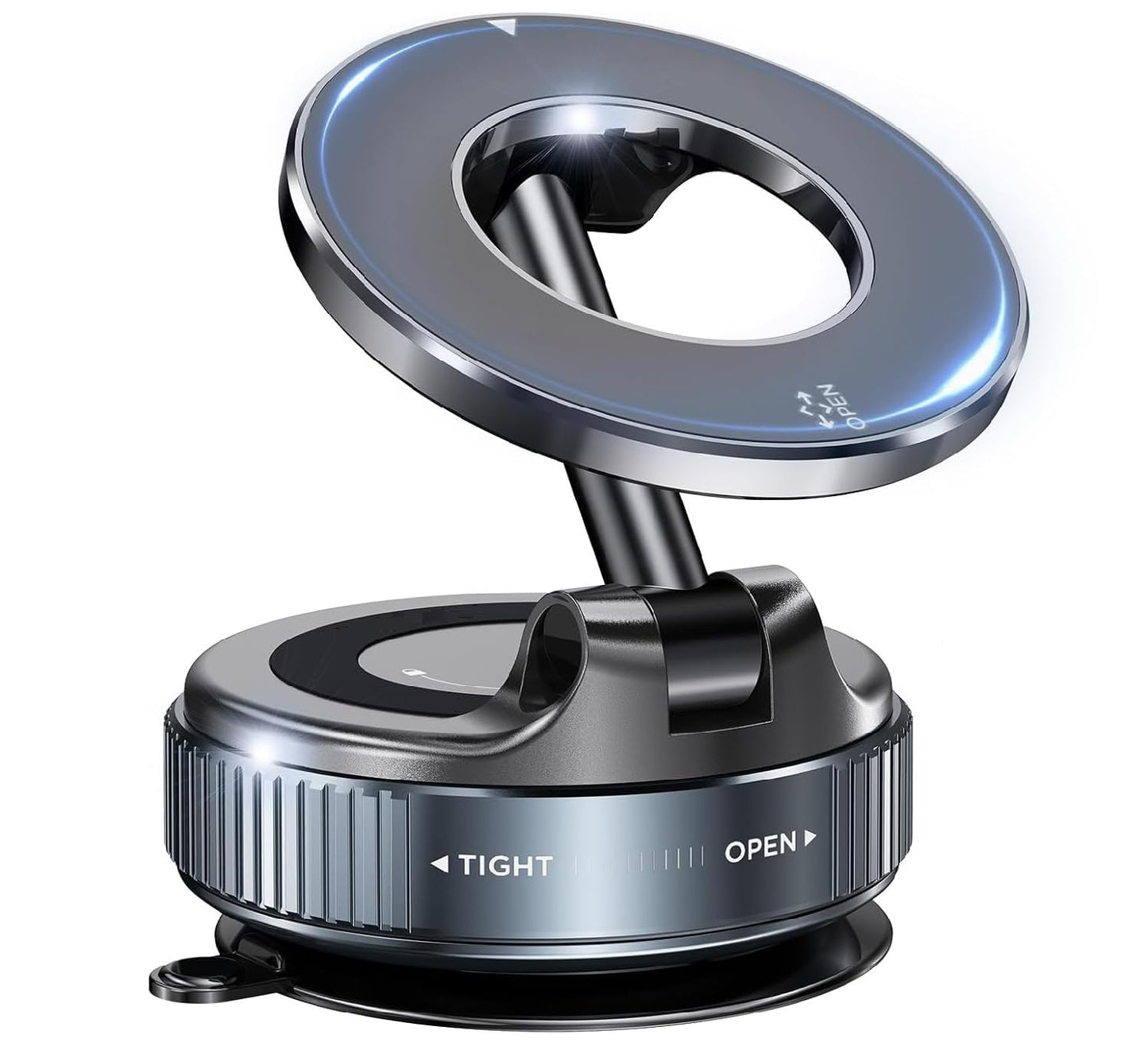 MagLock™ Vacuum Phone Holder – 360° Magnetic Grip | Ultra Strong Suction Mount for Car, Home & Gym ZAVION