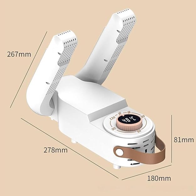 Electric Shoe Dryer & Warmer | 48°C Fast Drying | UV Sterilization | Foldable ZAVION