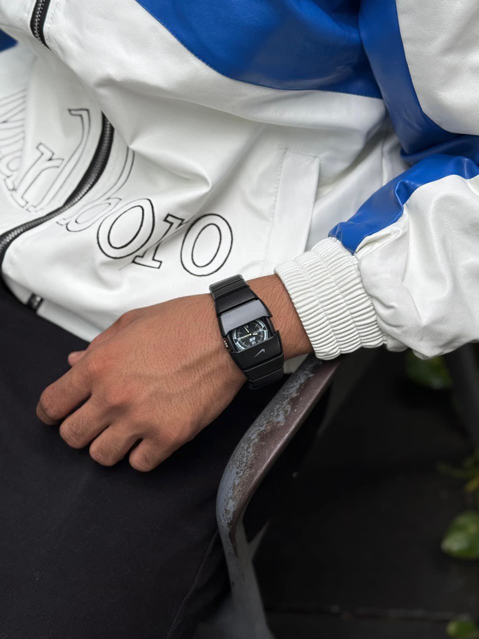Men's Fashion Watch – Square Dial Sporty Analog Watch | Metal Bracelet Strap ZAVION