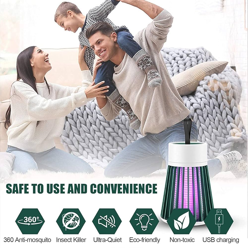 Rechargeable Mosquito Killer Lamp™ – Smart, Silent & Powerful Insect Protection ZAVION