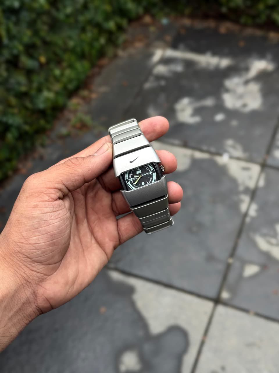 Men's Fashion Watch – Square Dial Sporty Analog Watch | Metal Bracelet Strap ZAVION