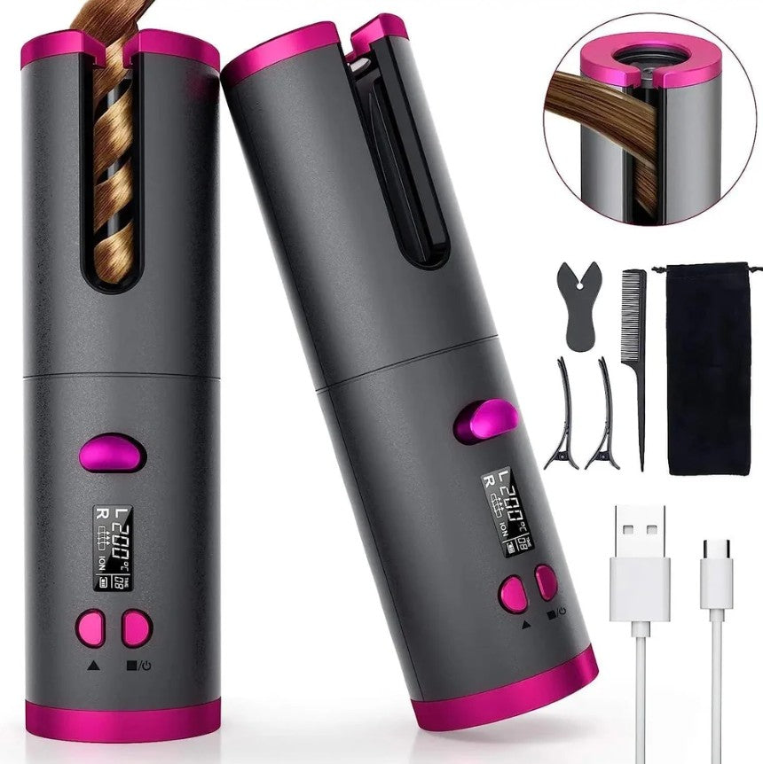 Automatic Hair Curler Machine (Cordless) – Instant Salon Curls for Women ZAVION