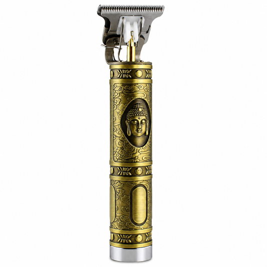 Rechargeable Beard & Hair Trimmer for Men | Professional Cordless Clipper | Gold ZAVION