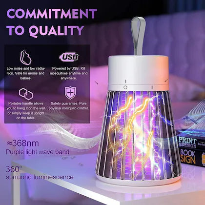 Rechargeable Mosquito Killer Lamp™ – Smart, Silent & Powerful Insect Protection ZAVION